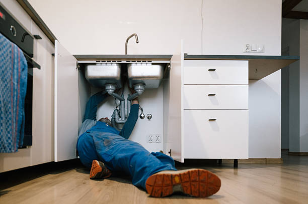Professional Leak Detection technician working in Barrington, NJ